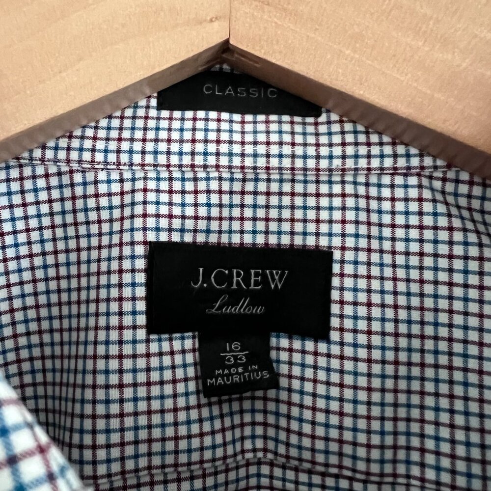 J. Crew Ludlow Classic Fit Mens Dress Shirt - Picture 5 of 5